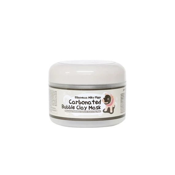 Elizavecca - Milky Piggy Carbonated Bubble Clay Mask Pórustisztító Buborékmaszk 100 ml