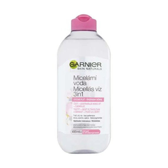Garnier Skin Naturals Micellás Víz 3in1 Érzékeny Bőrre 400 ml